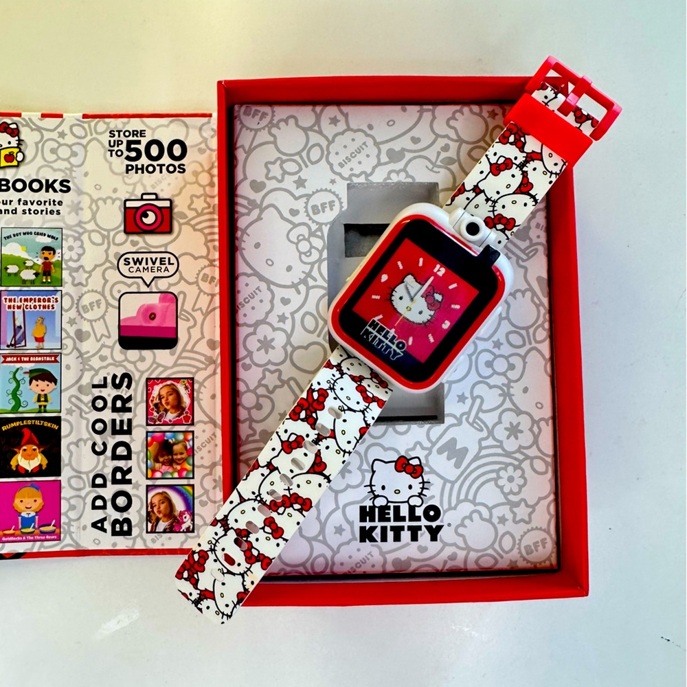 Hello Kitty Kids Smartwatch Playzoom Touchscreen

learning audiobooks & games